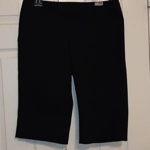 New York and Company Black Cropped  Pants